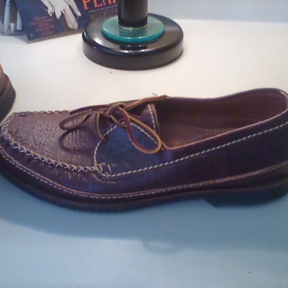 Chippewa Boots Bison Two Eye Tie slip on - Picture 5 of 7